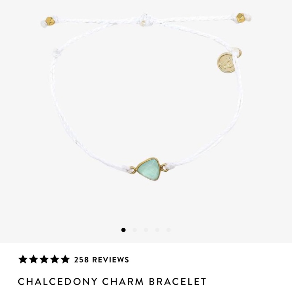 Chalcedony Charm Bracelet